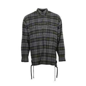 Faith Connexion Laced Tweed Oversize Shirt Heather Grey MD